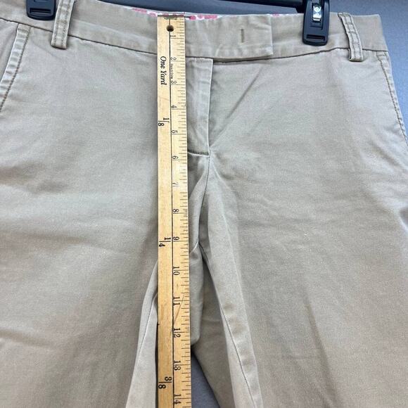 J. Crew Women's City Fit Khaki Chino Shorts Size 6 Stretch - Picture 4 of 10